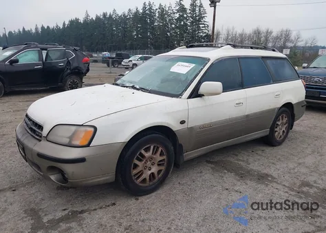 2001 Subaru Outback H6-3.0 z USA, uszkodzony, nr VIN 4S3BH806517631064